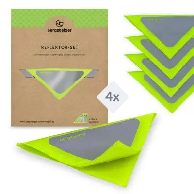 Bergsteiger Kinderwagen Reflektoren Set